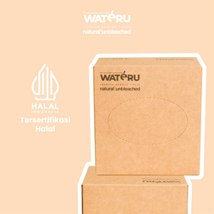 Wateru Pop Up Facial Tissue Eco Pack (60 packs)