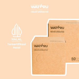 Wateru Facial Box Tissue F50s (50 packs)