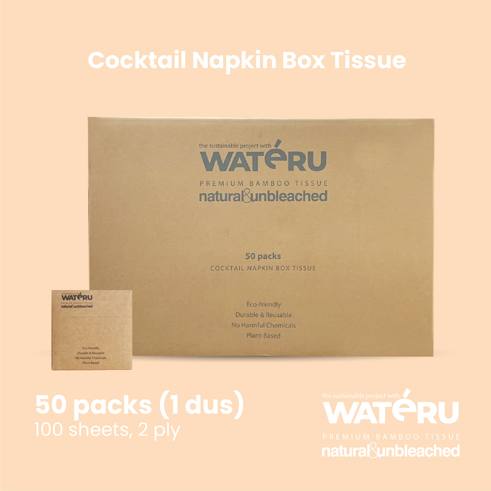 Cocktail Napkin Box Tissue (50 packs)