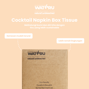 Cocktail Napkin Box Tissue (50 packs)