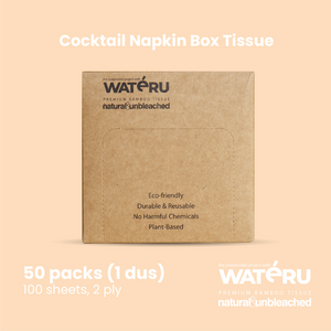 Cocktail Napkin Box Tissue (50 packs)
