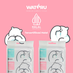 Wateru Pocket Baby Wipes (24 packs)