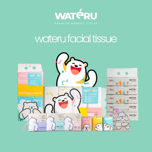 Wateru Printed Tissue 50s (6 packs)