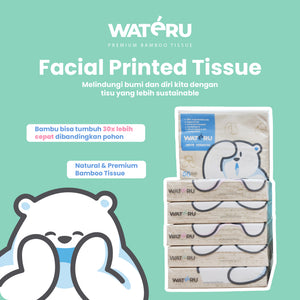 Wateru Printed Tissue 50s (6 packs)