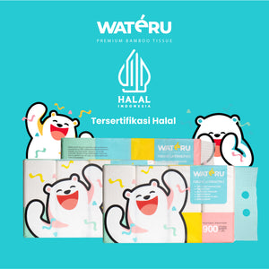 Wateru Facial Tissue 900s