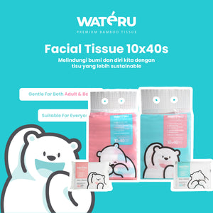 Facial Tissue 10 x 40s Luxuriously Soft