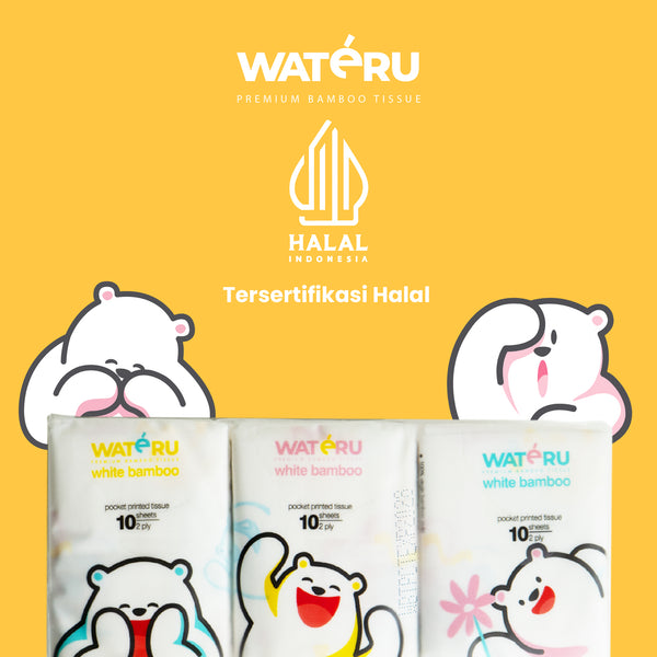 White Printed Pocket Tissue (60 packs)