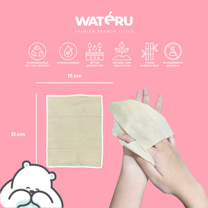 Wateru Pocket Baby Wipes (24 packs)