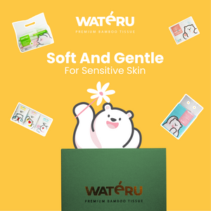 Special Giftbox 1 (2 packs Mini Antibacterial, 2 packs White Printed Pocket, 2 packs White Printed Tissue, 1 pack F40s)