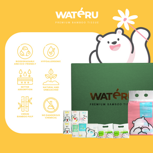 Special Giftbox 1 (2 packs Mini Antibacterial, 2 packs White Printed Pocket, 2 packs White Printed Tissue, 1 pack F40s)