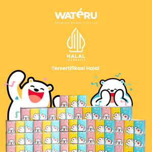 Wateru Pocket Facial Tissue (2 packs)