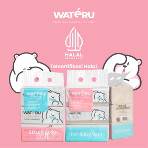Wateru Facial Tissue Luxuriously Soft 150s (2 bundling packs)