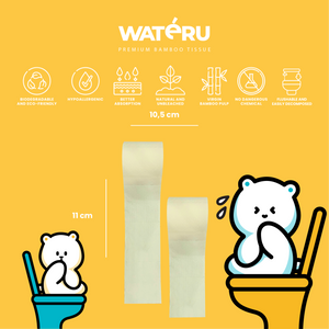 Wateru Toilet Tissue (2 packs)