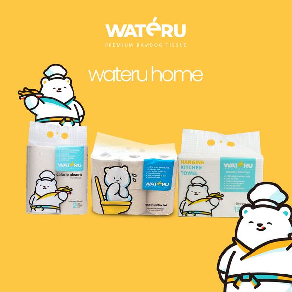 Wateru Toilet Tissue (2 packs)
