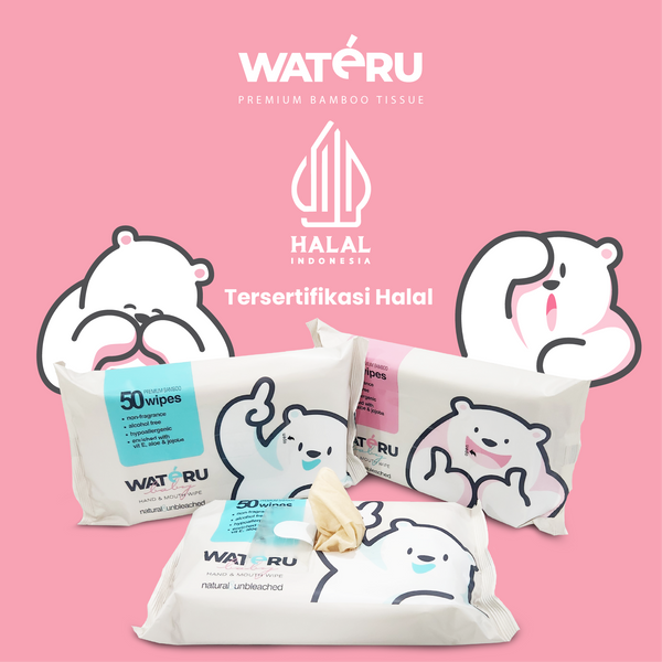 Wateru Baby Wipes (24 packs)