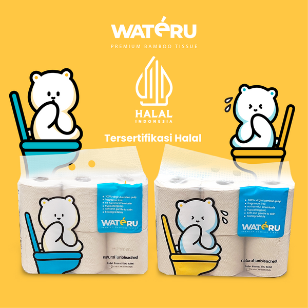 Wateru Toilet Tissue (8 packs)