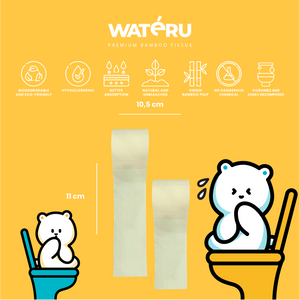Wateru Toilet Tissue (8 packs)