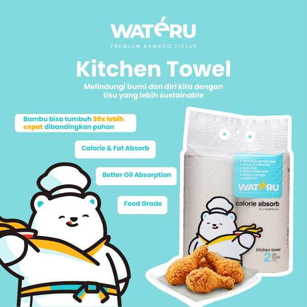 Wateru Kitchen Towel (12 packs)