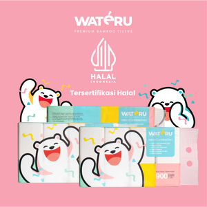 Wateru Facial Tissue 900s (8 packs)