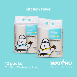 Wateru Kitchen Towel (12 packs)