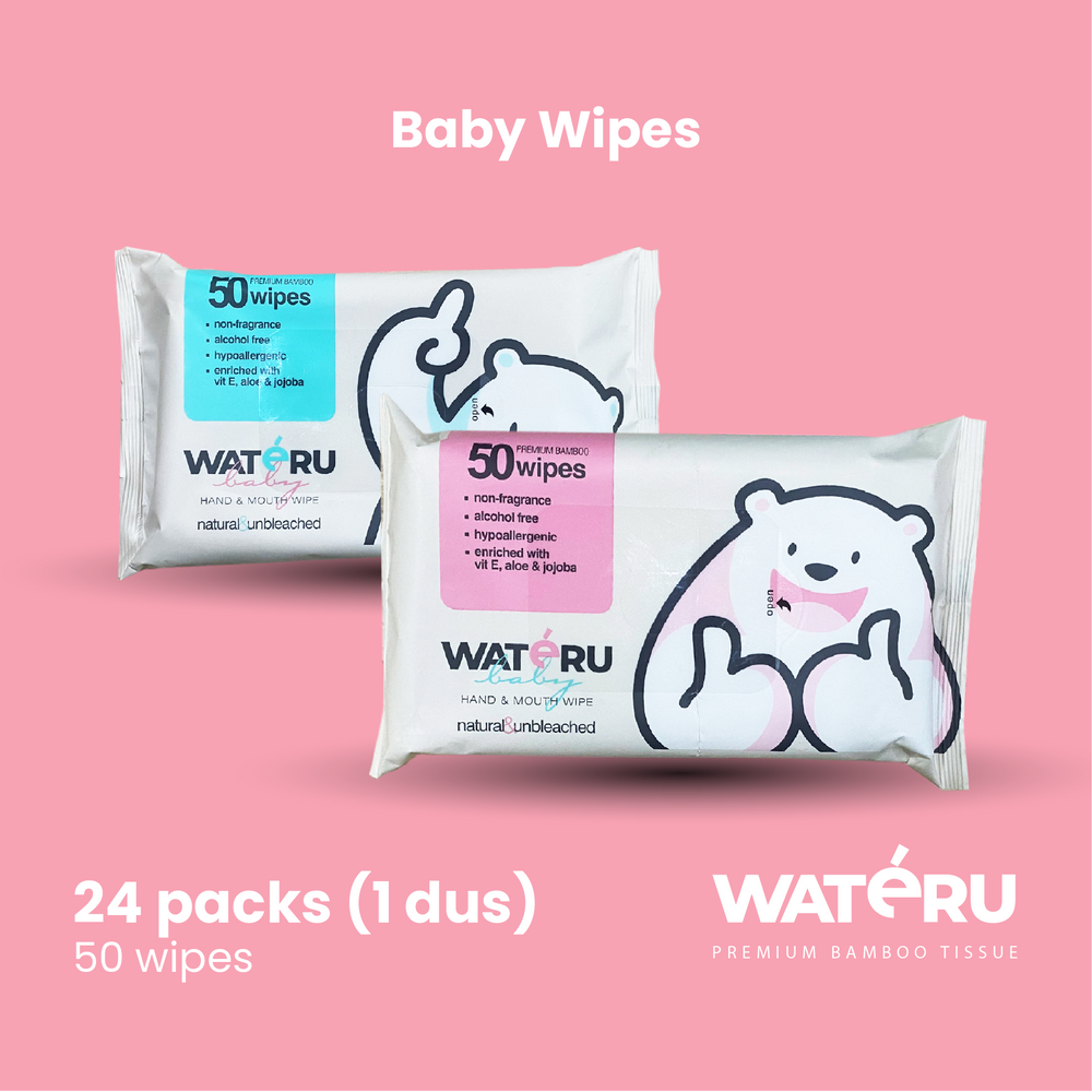 Wateru Baby Wipes (24 packs)