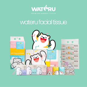 Wateru Hanging Facial Tissue (6 packs)