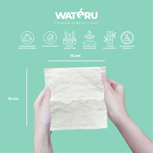 Wateru Hanging Facial Tissue (6 packs)